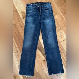 American Eagle Outfitters Deep Indigo Jeans